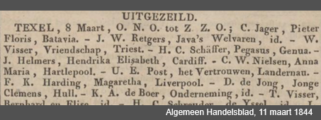 Algemeen Handelsblad, 11 maart 1844