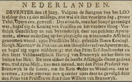 Braspartij op het Loo anno 1768