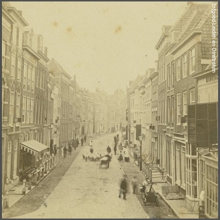 Leiden, Breestraat (1866)