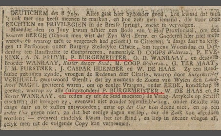 Nederlandsche Courant 12 juli 1786
