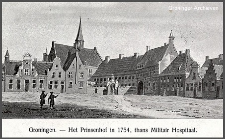 Groningen, Militair hospitaal (1754)