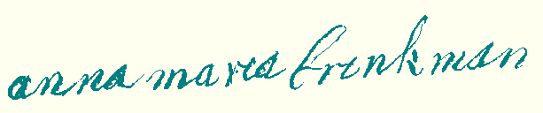 handtekening (.M.T. Brinckman