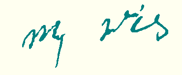 handtekening M.E. Vish