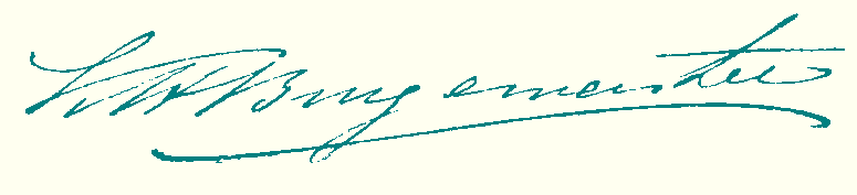 handtekening K.H. Burgemeister