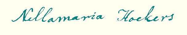 handtekening N.M. Hoekert