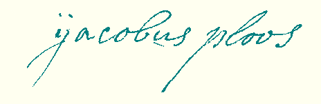 handtekening J. Ploos van Amstel