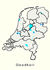 Kerngebied familienaam Goudkuil