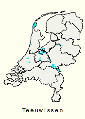 Kerngebied familienaam Teeuwissen